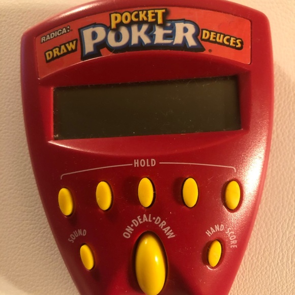 Vintage 1999 Radica Pocket Poker Handheld Electronic Draw and Deuces Game - Picture 7 of 8